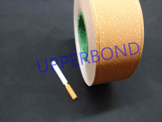 acheter Filtre de Cork Tipper Paper Yellow Color Uniting avec la cigarette Rods fabrication en ligne