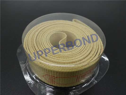 acheter Fibre jaune de Kevlar bandes de 18,5 * 3100 millimètres Garniture pour le cigarettier fabrication en ligne