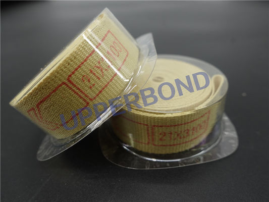acheter 18,5 * les bandes jaunes de 3100 millimètres Garniture pour des cigarettes filtrent Rod Making Machine fabrication en ligne