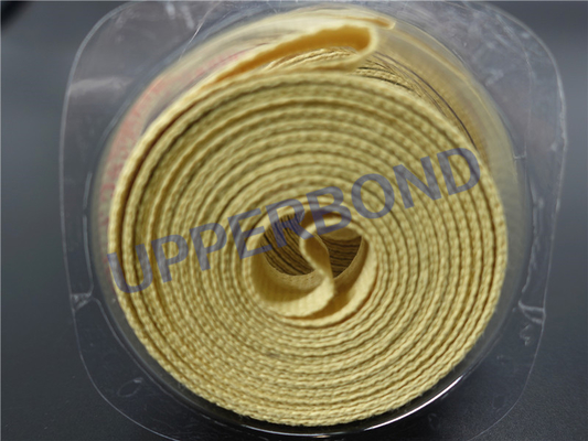acheter Bande jaune tissée résistante à la chaleur de Garniture de revêtement 14,5 * 2800 millimètres fabrication en ligne