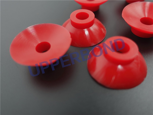acheter Cuvette en caoutchouc molle d'aspiration de couleur rouge de pièces de machine à emballer de HLP fabrication en ligne