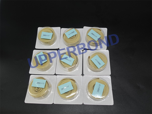 acheter les bandes de fibre de 2715x12.5 Garniture Kevlar pour des cigarettes de KDF2 ZL21 ZL23 filtrent Rod Machine fabrication en ligne