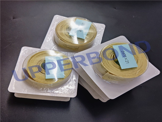 La résistance de frottement épaissie sans fin de bande de fibre de Kevlar de fibre de Garniture a adapté aux besoins du client