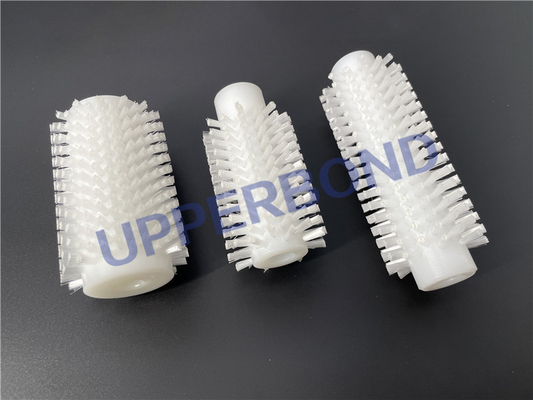 MK8 / MK9 brosse en nylon blanc à rouleaux longue brosse pour fabricant de cigarettes de tabac
