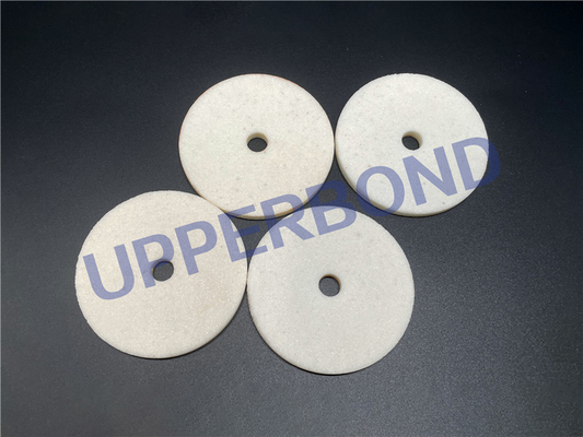 Roue de meulage ronde blanche personnalisée pour les machines à tabac modèle MK8 MK9