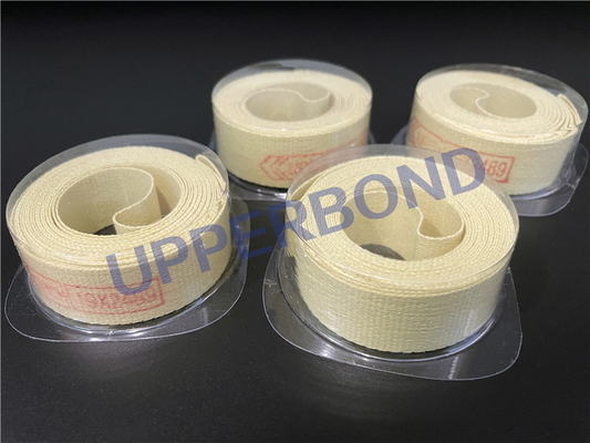Machine de fabrication de cigarettes à haute résistance Full coated Garniture Tape Yellow Tape 0,5 mm
