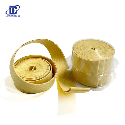 Tape de garniture en fibres d'aramide à revêtement complet jaune pour les machines 70