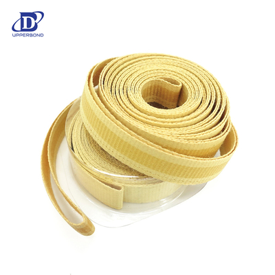 Ceinture de convoyeur de bande de garniture en forme de fibre de kevlar collée recouverte au centre pour la machine de fabrication de tiges de filtres à cigarettes