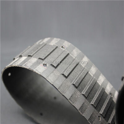 High Temperature Tolerant V Belt Customizable Rubber Cogged Belt Spare Parts for Protos Cigarette Machine OEM Support