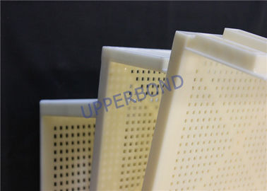 Plateau de chargement en plastique de filtre de cigarette d'ABS de niveau élevé avec la place faite sur commande