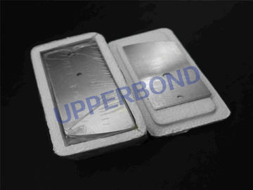 Couteau long de machine de cigarette de 132*60*0.2 millimètre pour couper les machines blanches Molins Mk8 de fabrication des cigarettes