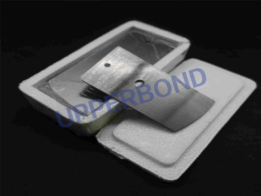 le couteau de machine de cigarette de 140*60*0.2 millimètre pour la coupe non filtrée de cigare a monté sur le cigarettier automatique Molins Mk9