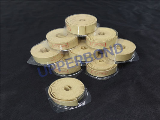Bande beige de Garniture de fibre de 0.50mm Kevlar non conductrice