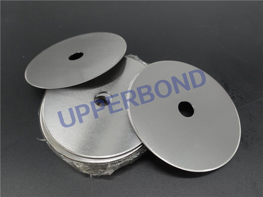 Lames de coupeur rondes en acier adaptées aux besoins du client de couteau circulaire de carbure pour couper le tissu