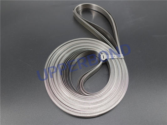 0.2*12.6*3290mm Ruban d'aspiration en acier durable pour la machine à cigarettes MK8