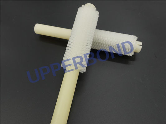 Longue brosse en nylon blanche de nettoyage pour des machines de fabrication de cigarette