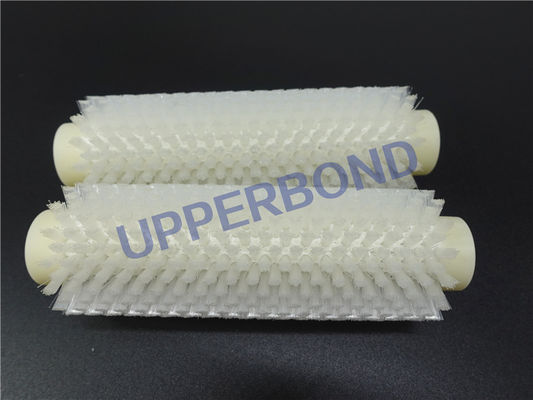 Brosse de nettoyage en nylon de rouleau de machine industrielle cylindrique de brosse
