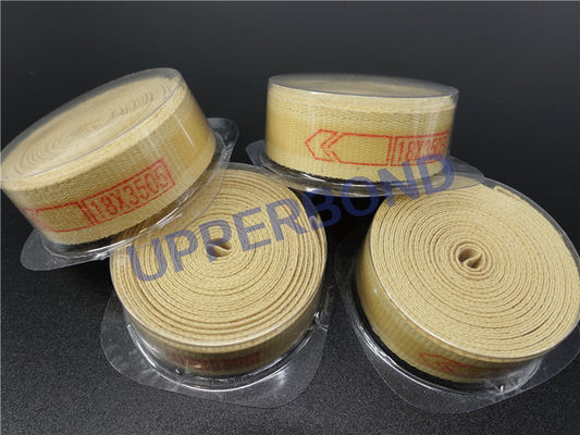 Pièces de rechange jaunes de la bande MK8 MK9 d'Aramid Garniture de cigarettier