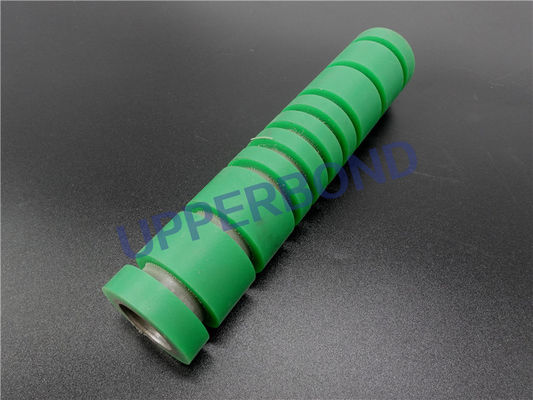Pièces de rechange de rouleau de gomme en caoutchouc de couleur verte de machine de la cigarette MK8