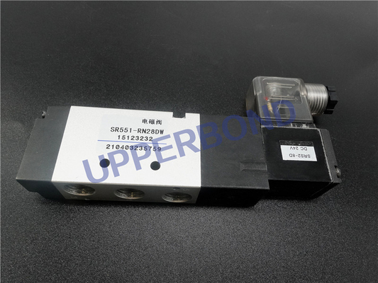 Vanne électromagnétique de pièces de machine de la cigarette MK8 SR551-RN28DW
