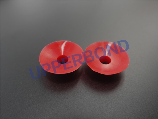Cuvette non toxique d'aspiration en caoutchouc de couleur rouge de l'emballeur HLP2